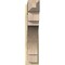 Ekena Millwork Merced Craftsman Rough Sawn Outlooker, Douglas Fir, 8"W x 36"D x 36"H OUT08X36X36MRC04RDF - alternate 3